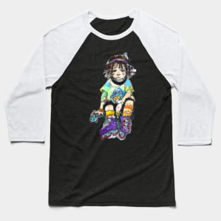 roller skate kid Baseball T-Shirt